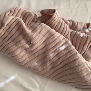Lululemon Pink Ribbed cover up